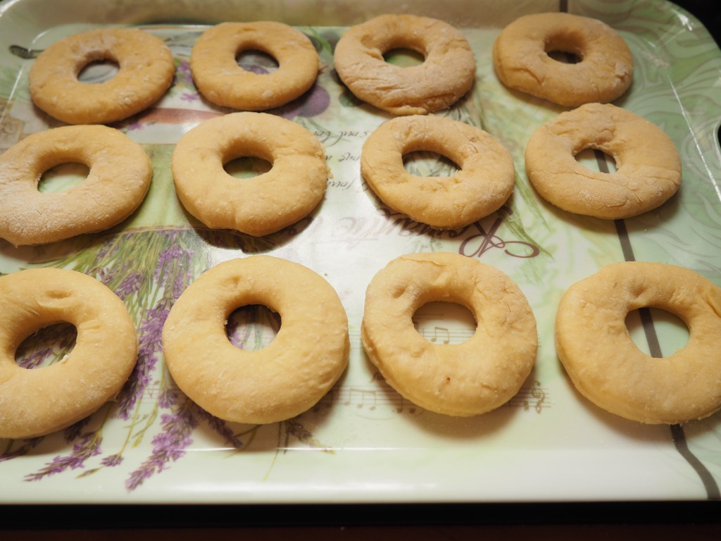 Amerikai fánk sütés előtt
