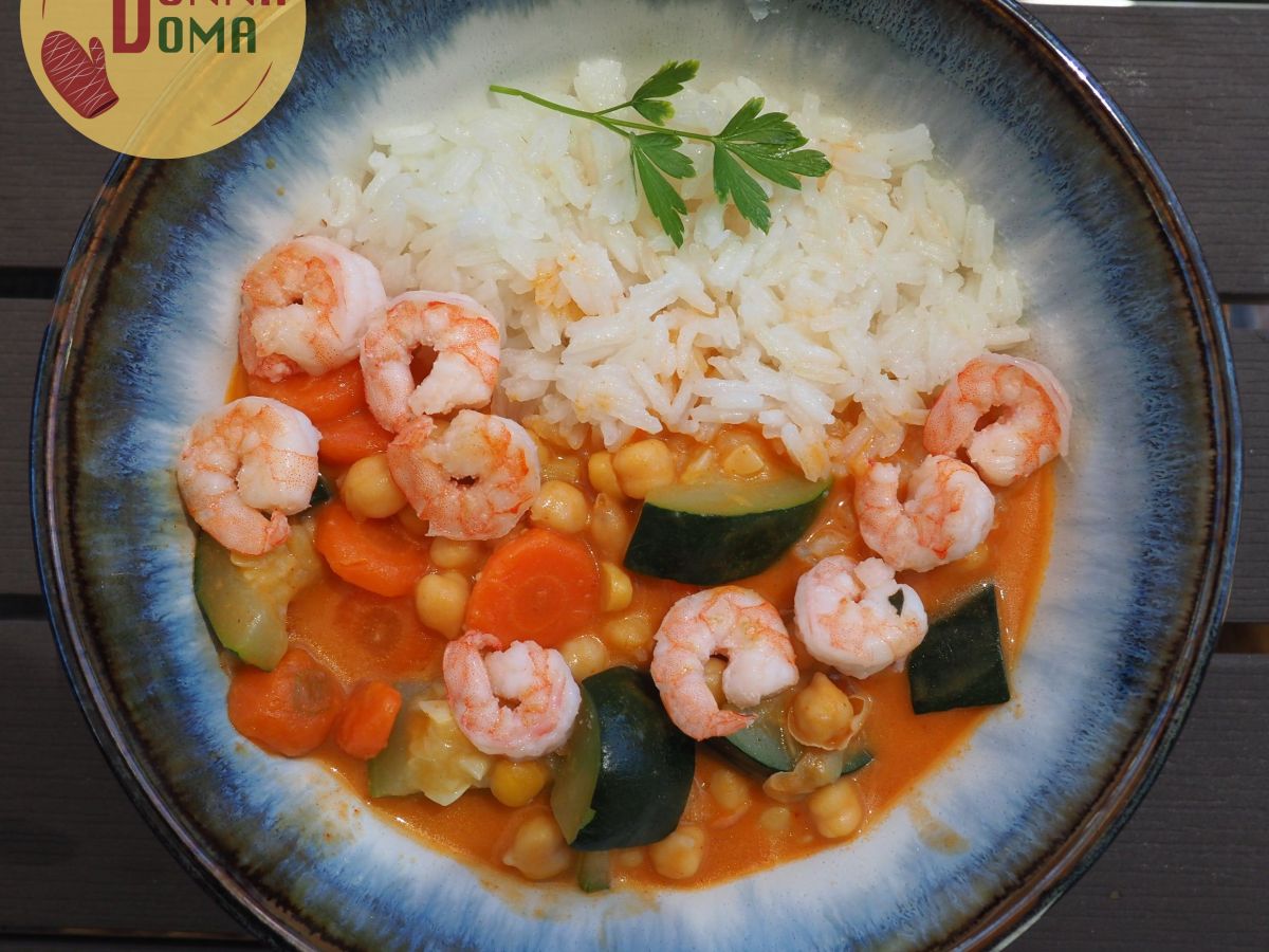 Thai zöldségcurry